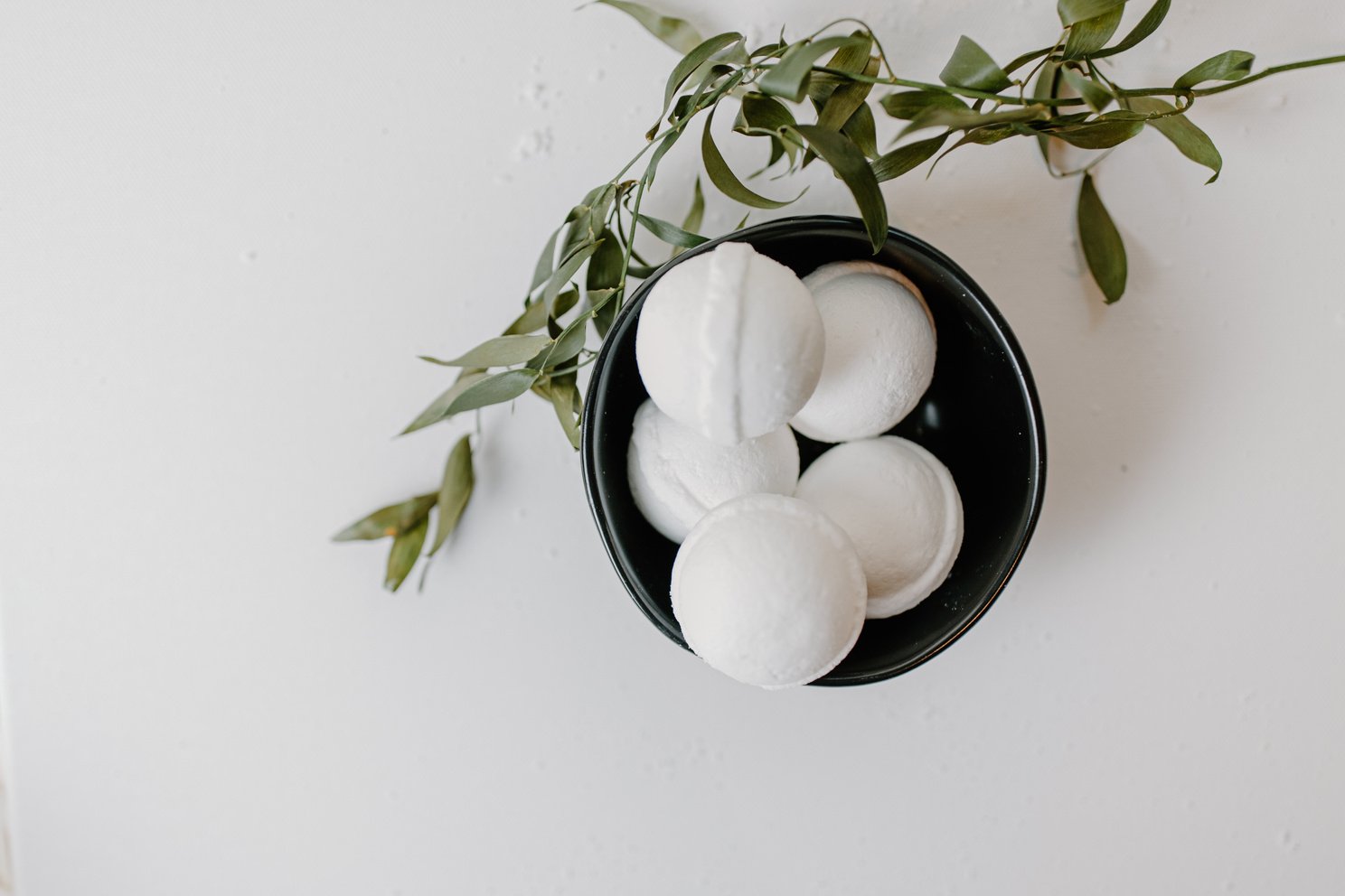 Bath Bombs in a Bowl